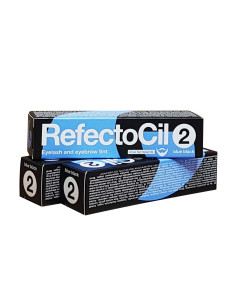 Set vopsea sprancene si gene - negru albastrui - 2 - 3 buc - Refectocil