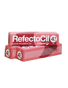 Set vopsea sprancene si gene - rosu - 4.1 - 3 buc - Refectocil