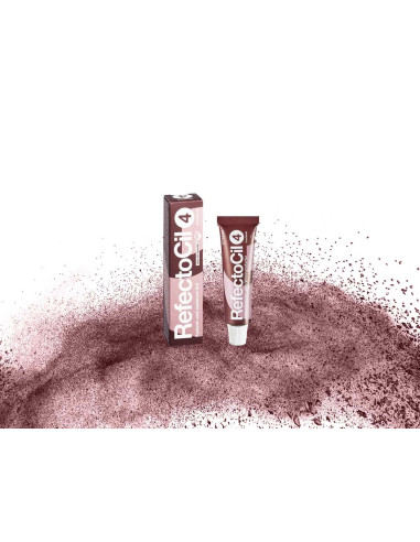 Refectocil vopsea de gene si sprancene castaniu Nr.4