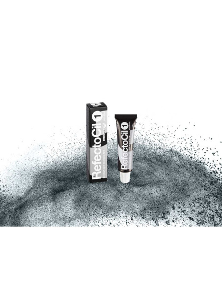 Refectocil vopsea de gene si sprancene Negru intens Nr.1 Refectocil vopsea de gene si sprancene Negru intens Nr.1