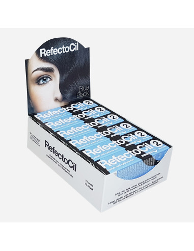 Vopsea sprancene si gene - negru albastrui - 2 - 12 buc - Refectocil
