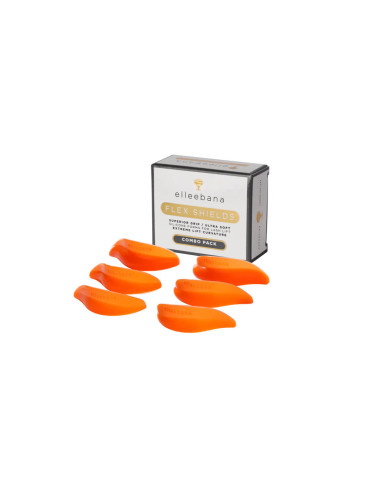 Bigudiuri de laminare gene Elleebana Flex Sheilds